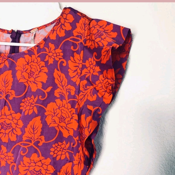 Free People Electric Posie Floral Mini Dress m24 - Picture 5 of 8